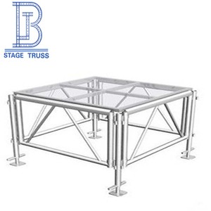 <span class=keywords><strong>Piso</strong></span> de cristal al aire libre de la <span class=keywords><strong>plataforma</strong></span> de la etapa de la demostración de la etapa móvil de cristal del concierto - Product Image 5