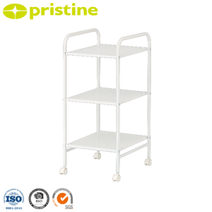 อีเบย์ขายส่งไต้หวันบ้านจัดเก็บเฟอร์นิเจอร์ผู้ผลิต MIT <span class=keywords><strong>DIY</strong></span> Housewares 3ชั้นโลหะชั้นวางของชั้นวางรถเข็นห้องครัว - Product Image 1