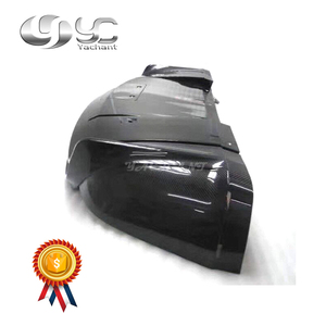 Lame de pare-choc arrière en Fiber de carbone, protection contre le vent, pour <span class=keywords><strong>Tesla</strong></span> modèle <span class=keywords><strong>X</strong></span> RZ r-zenettique, 2016 — 2017 - Product Image 1