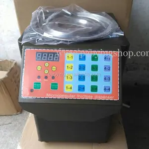 Ticari Kullanım 110 v 220 v Elektrikli Boba Kabarcık Çay Şeker Fruktoz Dağıtıcı Makinesi