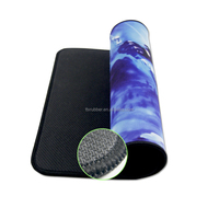 Tapis de souris chauffant personnalisé à vitesse réglable, sans odeur, pour bureau et jeux, antidérapant en caoutchouc, pour ordinateur portable et bureau