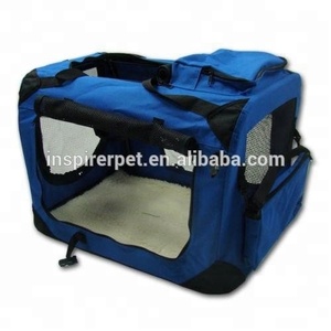 Niche pliable à 3 portes pour chien, panier pour chiots