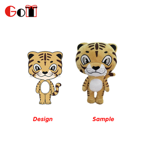 Promotionnel Réaliste Personnalisé <span class=keywords><strong>Tigre</strong></span> Mignon Poupée Animaux En Peluche Jouet - Product Image 6