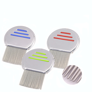 Di alta Qualità In Acciaio Inox Pet Pettine della Pulce di Rimozione Grooming Strumento per Rimuovere Pulci e Zecche - Product Image 2