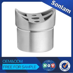 Excelente calidad <span class=keywords><strong>precio</strong></span> de fábrica Iso9001/BV/SGS <span class=keywords><strong>escalera</strong></span> de <span class=keywords><strong>acero</strong></span> <span class=keywords><strong>inoxidable</strong></span> <span class=keywords><strong>barandilla</strong></span> soporte - Product Image 2