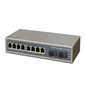Tiêu chuẩn bảo vệ ngắn mạch 44-57V DC 52V 2.5A 2 cổng <span class=keywords><strong>Gigabit</strong></span> sợi SC <span class=keywords><strong>uplink</strong></span> 8 cổng ngoài trời PoE chuyển đổi - Product Image 4