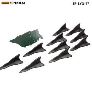 EPMAN 10 pcs/lot générateur d'air vortex diffuseur toit ailerons de requin becquet aile carbone motif EP-SYQ177 - Product Image 4