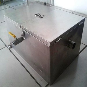 Nhà Hàng Thép Không Gỉ Tự Động Bẫy Mỡ Cho Dầu Nước Đánh Chặn - Product Image 3