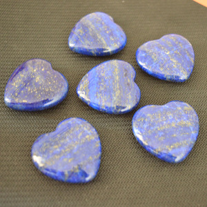 Pierre Lapis-Lazuli bleue en forme de cœur, naturelle, bouffante, pour décoration de la maison, livraison gratuite - Product Image 5