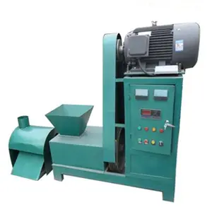 High Efficiency Corn Cob Straw Hay Sugarcane Bagasse Charcoal Powder Briquette Machine