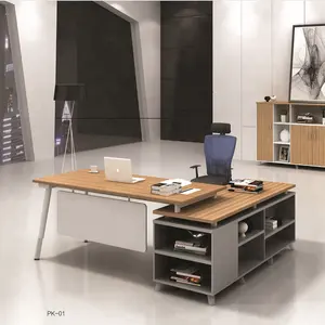 Office Counter Table Design of Used L Shaped Executive Office Desk