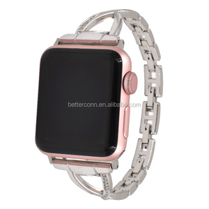 <span class=keywords><strong>Bracelet</strong></span> de montre en acier inoxydable pour femmes, pour <span class=keywords><strong>Apple</strong></span> <span class=keywords><strong>Watch</strong></span> 38MM <span class=keywords><strong>42MM</strong></span> <span class=keywords><strong>série</strong></span> 1 2 <span class=keywords><strong>3</strong></span> - Product Image 5