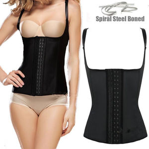 Látex Cintura Trainer, cintura recorte corsés, sin tirantes faja - Product Image 2