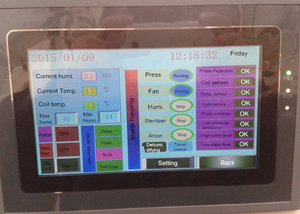 Deumidificazione con aria condizionata macchina deumidificatore tubare e riscaldamento aria - Product Image 3