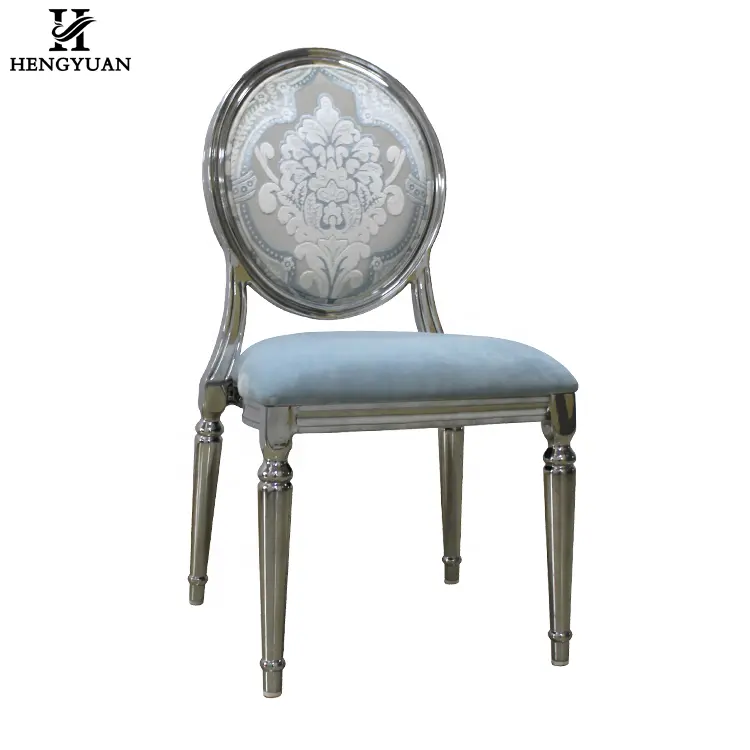 Factory Wholesale High Quality Banquet Round Chair Stacking Wedding Chairs