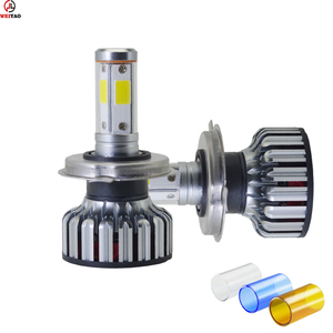 Weiyao mejor venta de productos led faro V18s <span class=keywords><strong>4</strong></span> lados COB chips auto faro Bluetooth venta al <span class=keywords><strong>por</strong></span> mayor - Product Image 5