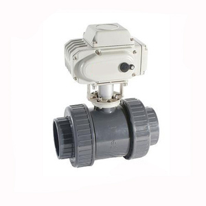 220v電気upvcバルブCTB-005 50NM dn50プラスチック2ウェイ12v 24v2インチ電動PVCボールバルブ - Product Image 2