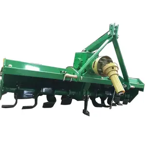 Farm equipment cultivator rotary tiller supper quality middle driven gearbox rotavator with stubble