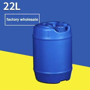 Tambor/barriles/contenedor de plástico para productos químicos, color azul, 10L, 20L, 30L, 60 litros, venta directa de fábrica