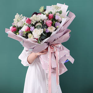 מכירת קידום מכירות פרח קישוט עמיד למים בהיר צבעוני גלישת paperer - Product Image 3