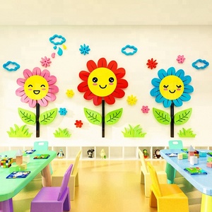 Adesivo Murale 3D Rimovibile Grande Fiore Viola in Acrilico per Decorazione Casa Fai-da-Te 763 - Product Image 5