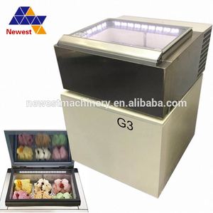 CE Approve Mini Display <strong>Freezer</strong>/<strong>countertop</strong> Ice Cream Cabinet/gelato showcase - Product Image 5