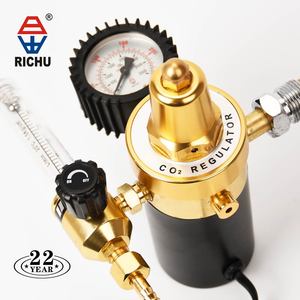 Economico Industriale CO2 Schermatura Regolatore di 220V Con misuratore di Portata e di Riscaldamento - Product Image 2