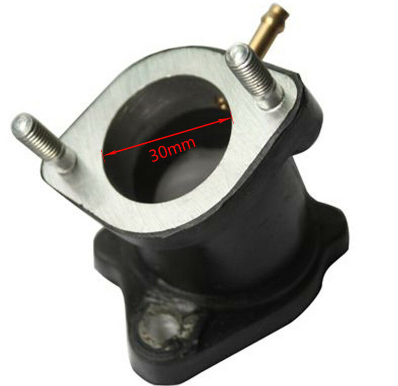 Collettore Aspirazione Carburatore 30mm In Alluminio Per ATV CG 200-250cc - 4