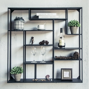 <span class=keywords><strong>Étagère</strong></span> murale suspendue en fer, design moderne, en stock - Product Image 4