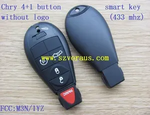 צ 'רי 5 כפתור Keyless כניסה fobiks חכם fob מפתח (נעילת תא מטען מרחוק הפעלה/433 mhz/pcf7961a)