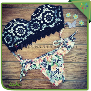 2017 diseños de Mezcla de alta calidad directo de fábrica hermosa xexy chica bikini traje de baño - Product Image 5