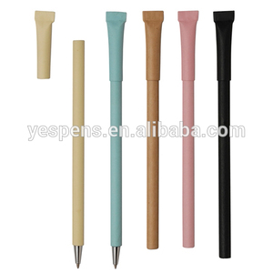 Bolígrafos Ecológicos al por Mayor, Tipo <span class=keywords><strong>Paper</strong></span> <span class=keywords><strong>Mate</strong></span> Flair, Función de Clic, Logotipo Personalizado, Colores de Tinta (Azul/Negro/Personalizado) - Product Image 6