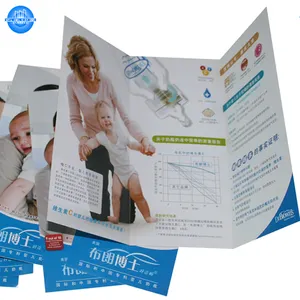 Advertistudentmphlet Leaflet Booklet Custom A4 Size Offset Printing OEM Brochure Flyer Film Lamination On Dz1 Paper Paperboard