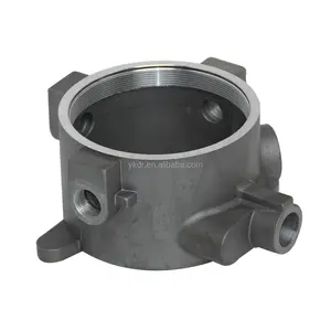 Die Cast Aluminum Enclosures Customized Sand Casting Transmission Case Automobiles Spare Parts Foundry Aluminum Intake Manifold