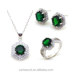 Pesada indio barato verde piedra <span class=keywords><strong>bisuteria</strong></span> de novia fija <span class=keywords><strong>al</strong></span> por <span class=keywords><strong>mayor</strong></span> - Product Image 1