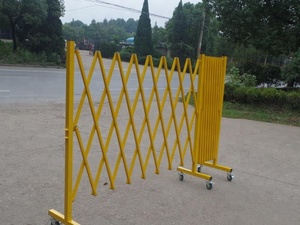 <span class=keywords><strong>Barrière</strong></span> <span class=keywords><strong>accordéon</strong></span> temporaire en aluminium personnalisée MAXPAND, clôture métallique extensible, clôture de sécurité pour entrepôt - Product Image 3