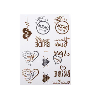 Écologique Personnalisé Conception Anneau Forme De Mariée De <span class=keywords><strong>Tatouage</strong></span> - Product Image 4