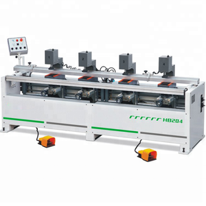 Routeur CNC à grande vitesse FUMA <span class=keywords><strong>HB204</strong></span> à quatre têtes pour le perçage de charnières de porte et d'armoire, 4,5 kW, 2800 tr/min, profondeur de 50 mm - Product Image 1
