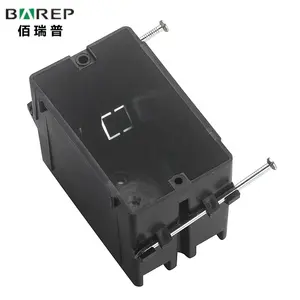 Junction Box America Jiangsu Barep YGC-015 1 Gang Electrical Electronic Enclosure PVC Zinc Plated Steel Juction Box Ip54 2 Years