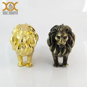 Patung Figurin Statuette Singa Seng Kustom untuk Dekorasi