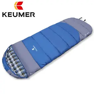 户外野营睡袋，适用于秋季和冬季使用，加厚的妈咪睡袋，KEUMER