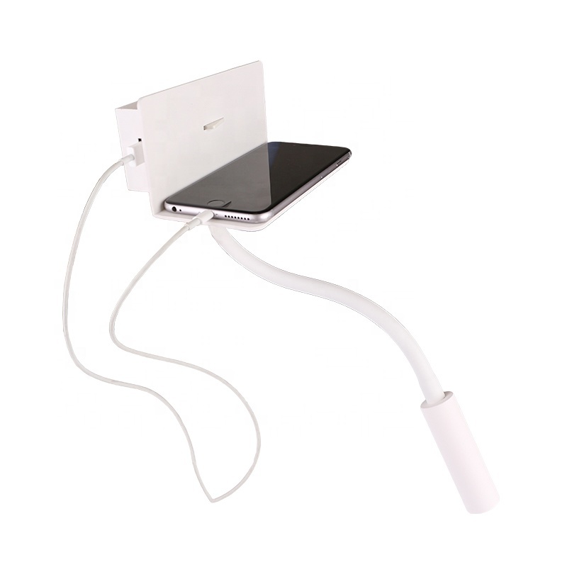 Креативный прикроватный USB 3 Вт Светодиодный светильник для чтения, светодиодный настенный светильник для помещений