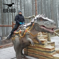 Équipement de parc d'attractions Weibo WB-DR, manège sur le thème des dinosaures - Construction en métal et acier, utilisation intérieure/extérieure