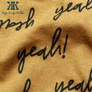 Tessuto per t-shirt con stampa personalizzata/tessuto in jersey di cotone stampato a pigmenti/tessuto per <span class=keywords><strong>polo</strong></span> personalizzato - Product Image 2