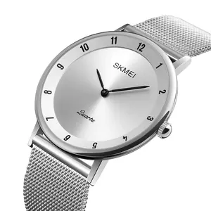 SKMEI — montre à Quartz pour hommes, bracelet de luxe Ultra fin, Simple, 1264