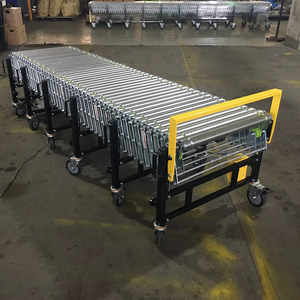 Penjualan langsung pabrik portabel fleksibel dapat diperpanjang gravitasi rol listrik transportasi untuk gudang - Product Image 4