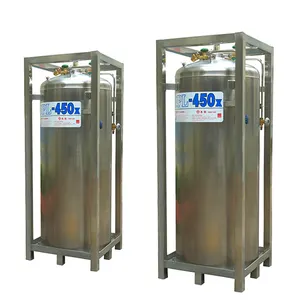 175L High Pressure Cryogenic Dewar Flask Liquid Oxygen Nitrogen Gas Cylinder for Sale