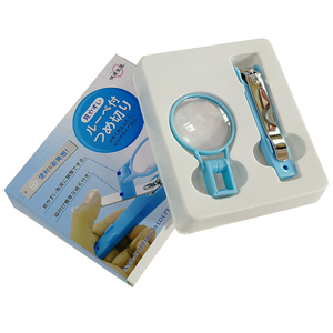 Juego de cortaúñas con lupa para manicura personalizada de alta calidad - Product Image 1
