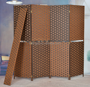 Marrón puertas Plegables acordeón insonorizadas Papel Hecho A Mano separador de ambientes - Product Image 6