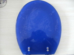 Foheel — siège de toilette professionnel, <span class=keywords><strong>bleu</strong></span>, avec lumière LED, fermeture lente - Product Image 4